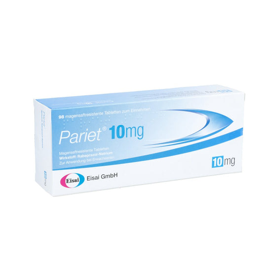 Pariet Eisai 10 Mg Magensaftresistente Tabletten (98 stk)
