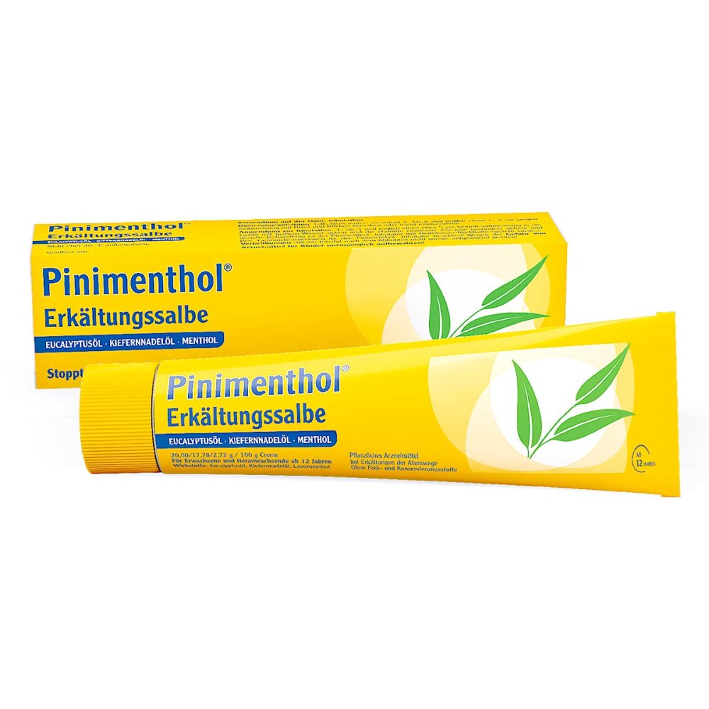 Pinimenthol Erkältungssalbe Eucal./Kiefern./Menth. (100 g)