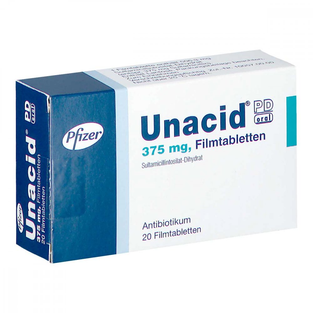 Das Produktfoto zeigt Unacid Pd Oral Filmtabletten (20 stk) PZN 03751712