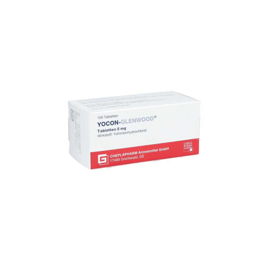 Das Produktfoto zeigt Yocon Glenwood 5 Mg Tabletten (100 stk) PZN 03752887