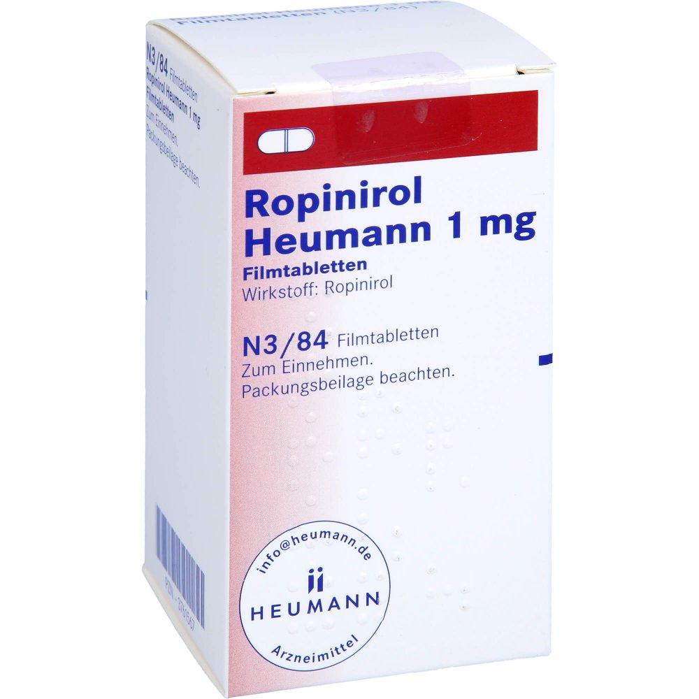 Ropinirol Heumann 1 Mg Filmtabletten (84 stk)