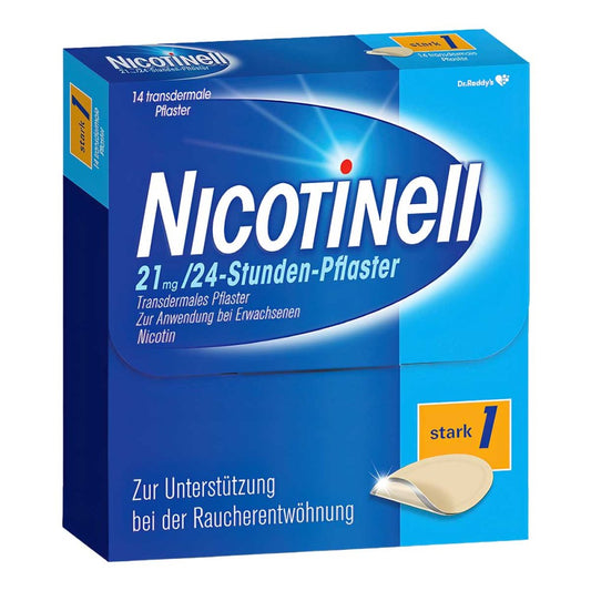 Nicotinell 21 Mg/24-Stunden-Pflaster 52,5mg (14 stk)