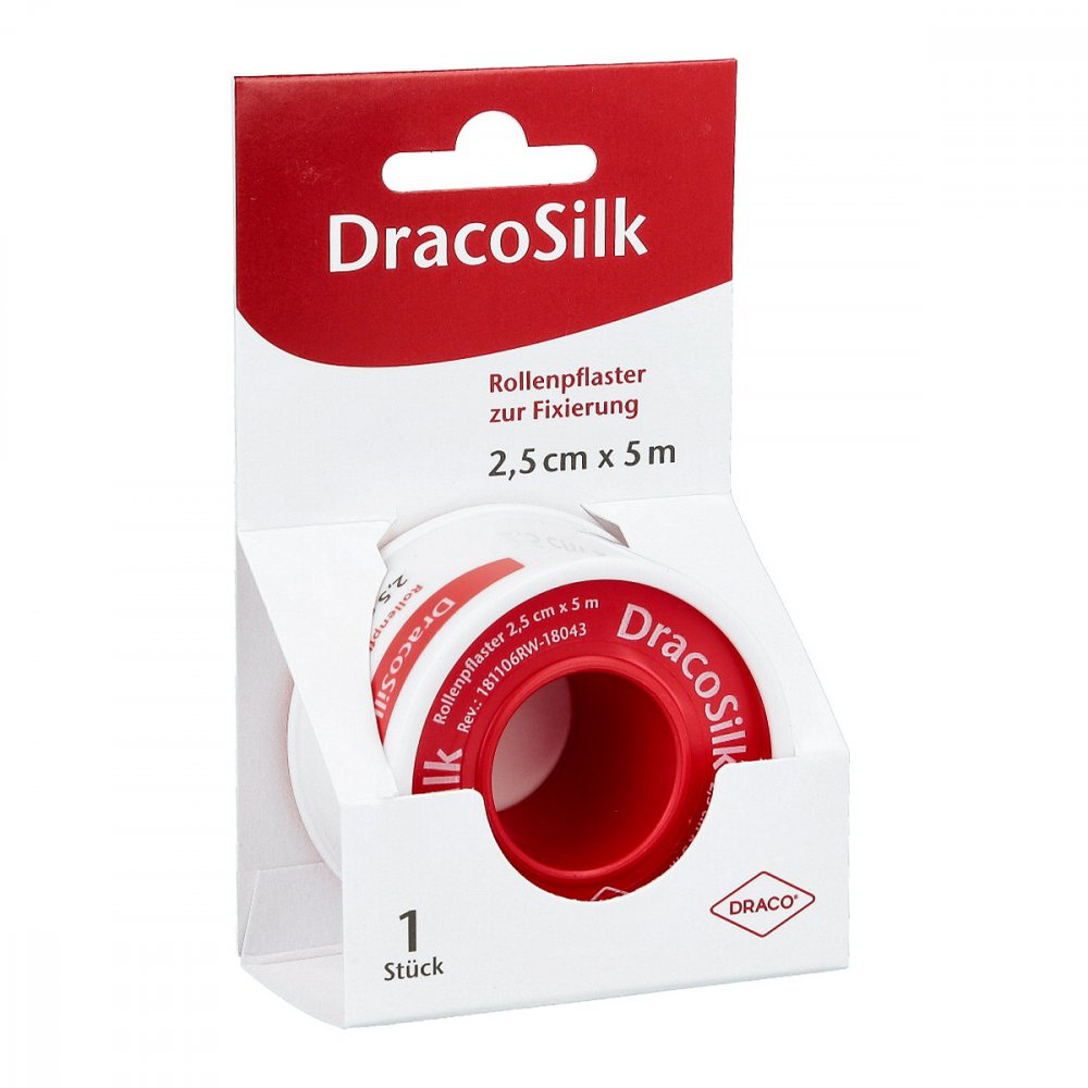 Dracosilk Rollenpflaster 2,5 Cmx5 M (1 stk)