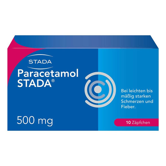 Paracetamol Stada 500 Mg Zäpfchen (10 stk)