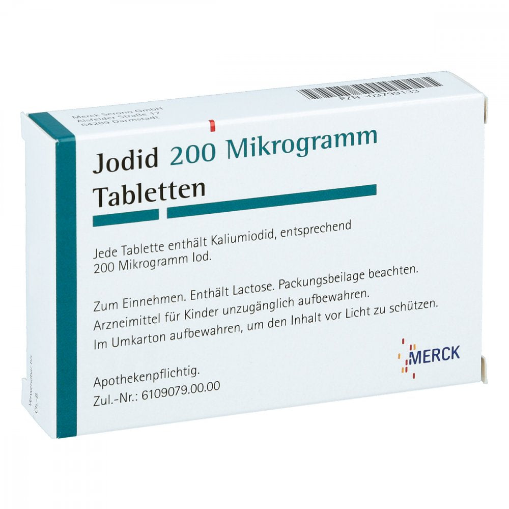 Jodid 200 Tabletten (100 stk)
