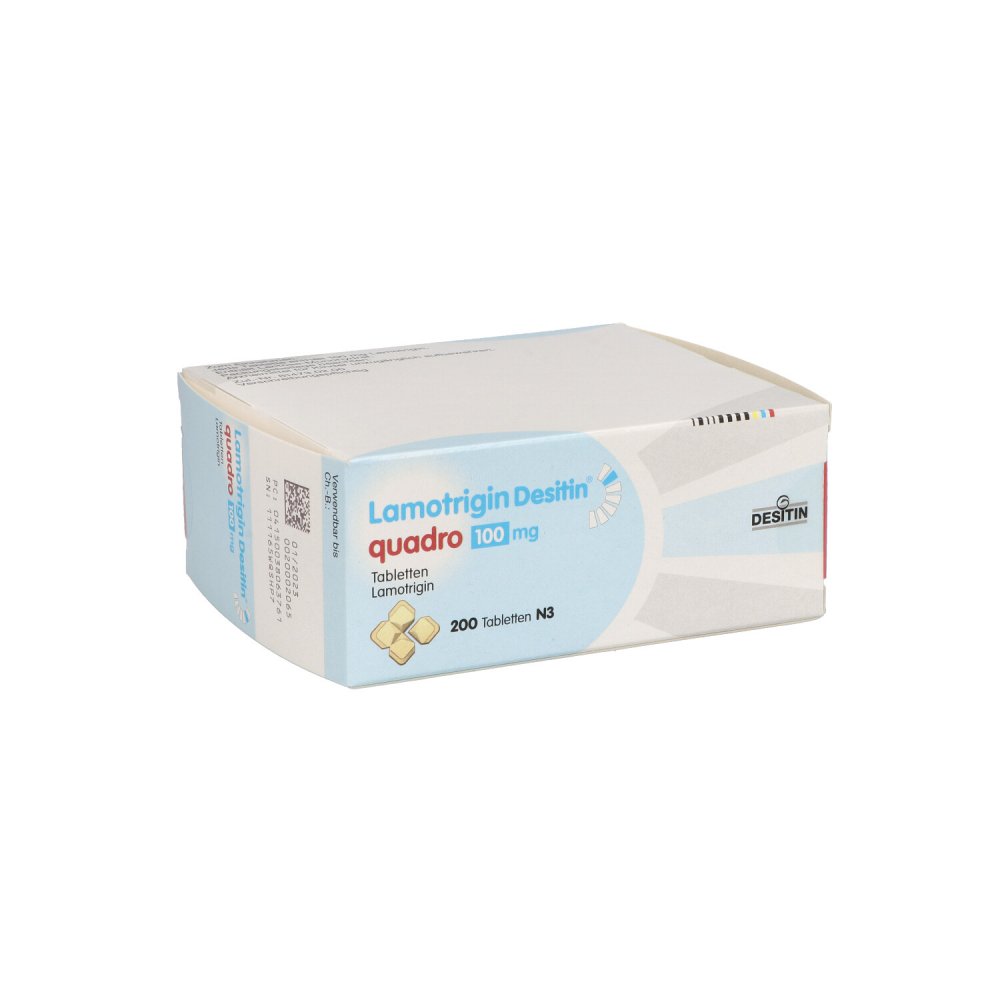 Lamotrigin Desitin Quadro 100 Mg Tabletten (200 stk)