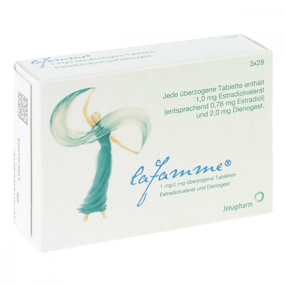 Lafamme 1 Mg/2 Mg Überzogene Tabletten (3X28 stk)