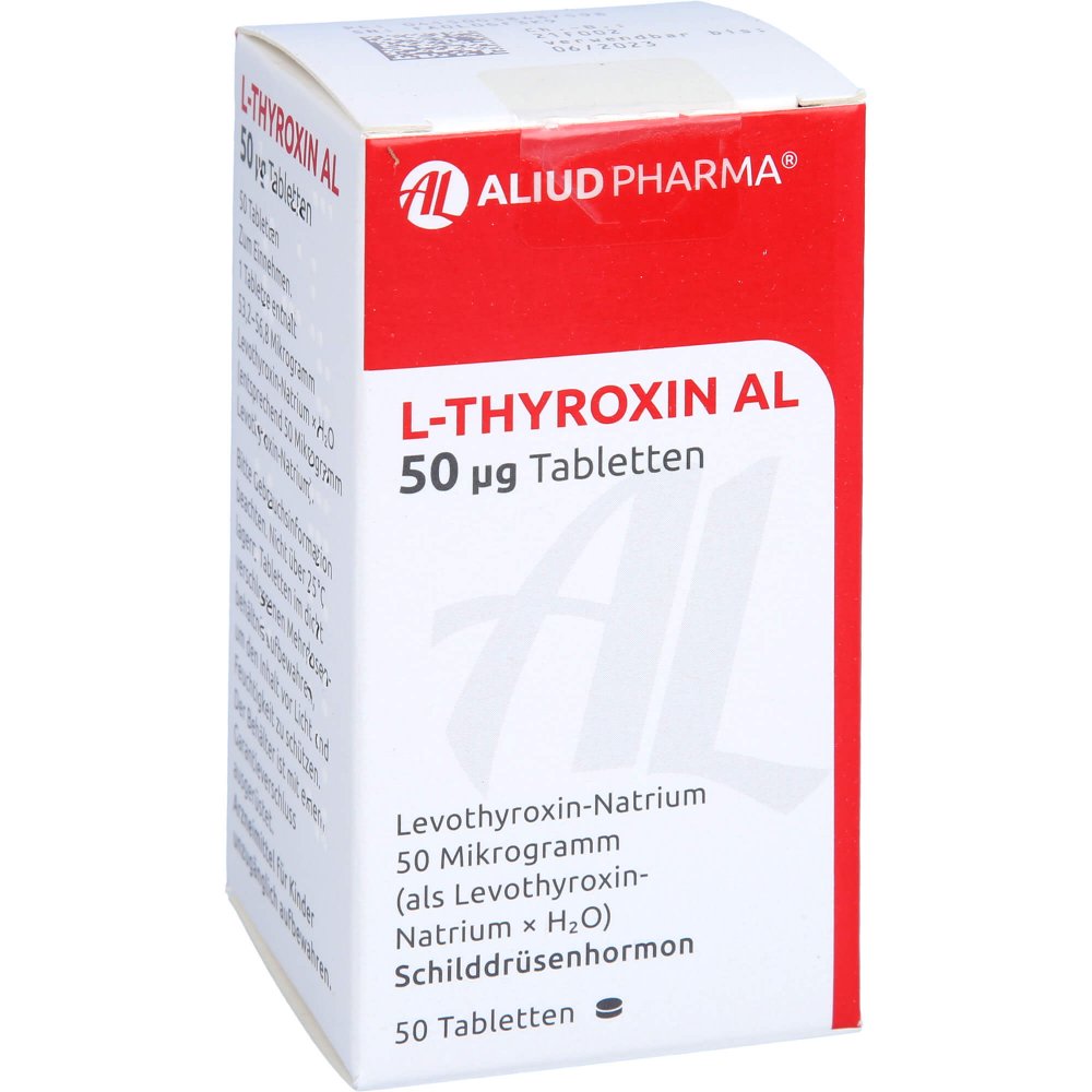 L-Thyroxin Al 50 Μg Tabletten (50 stk)