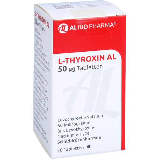 L-Thyroxin Al 50 Μg Tabletten (50 stk)