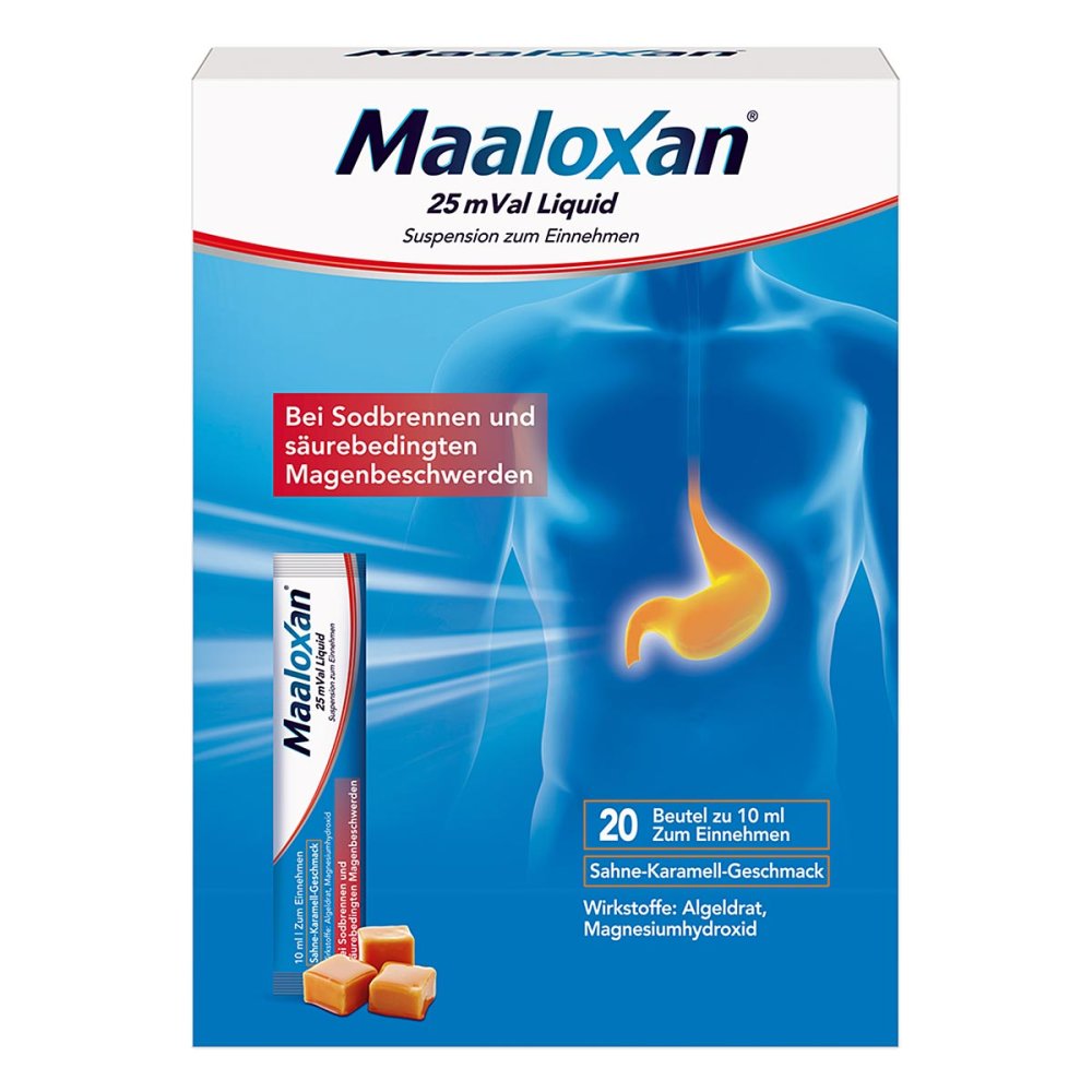 Maaloxan 25 Mval Liquid (20X10 ml)