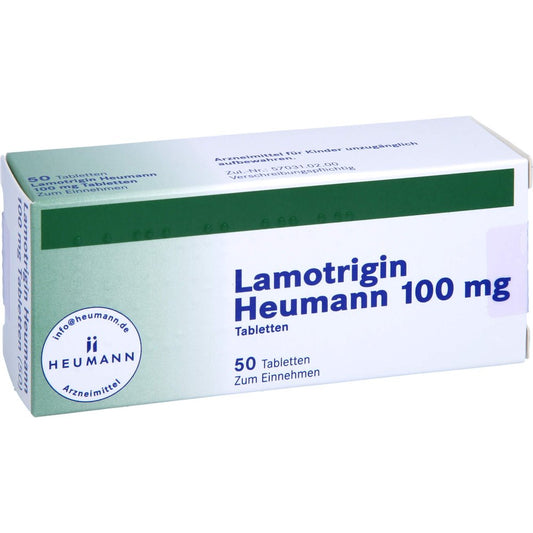 Lamotrigin Heumann 100 Mg Tabletten (50 stk)