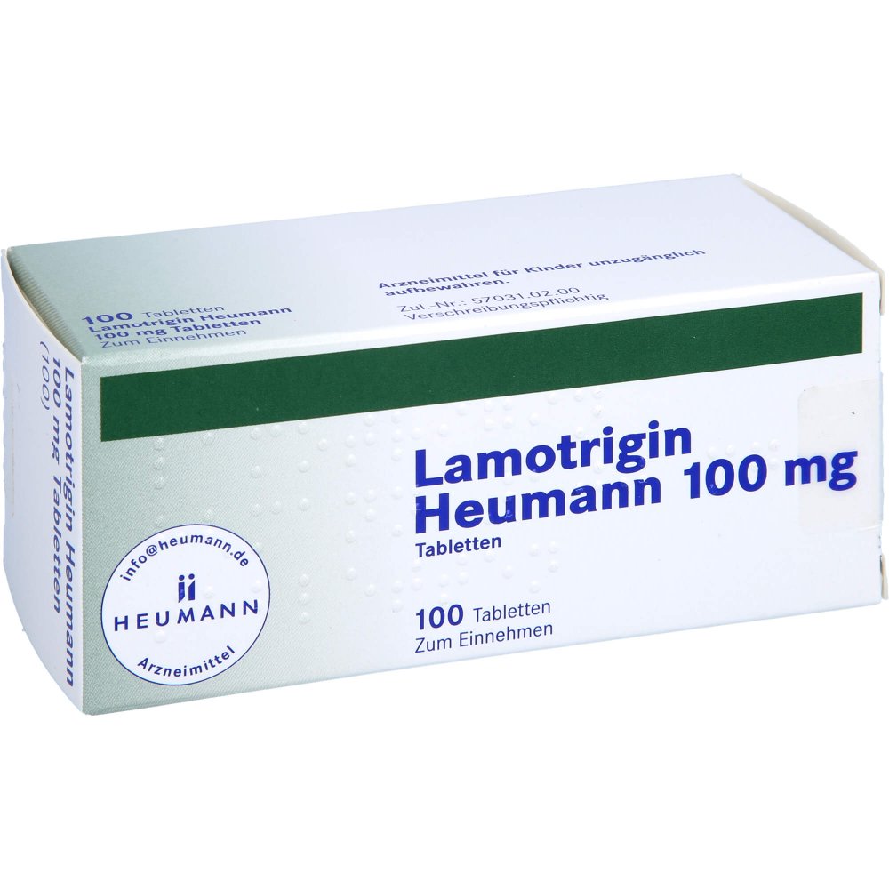 Lamotrigin Heumann 100 Mg Tabletten (100 stk)