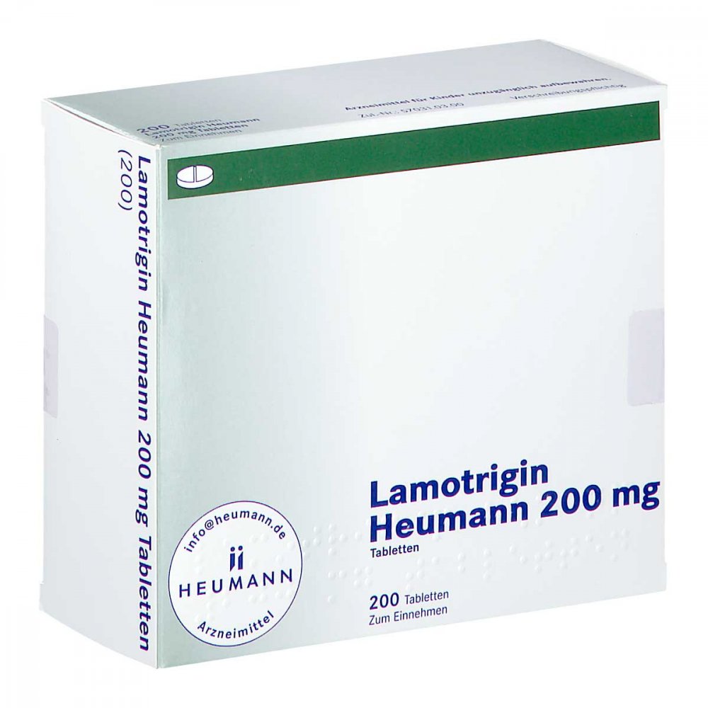 Lamotrigin Heumann 200 Mg Tabletten (200 stk)