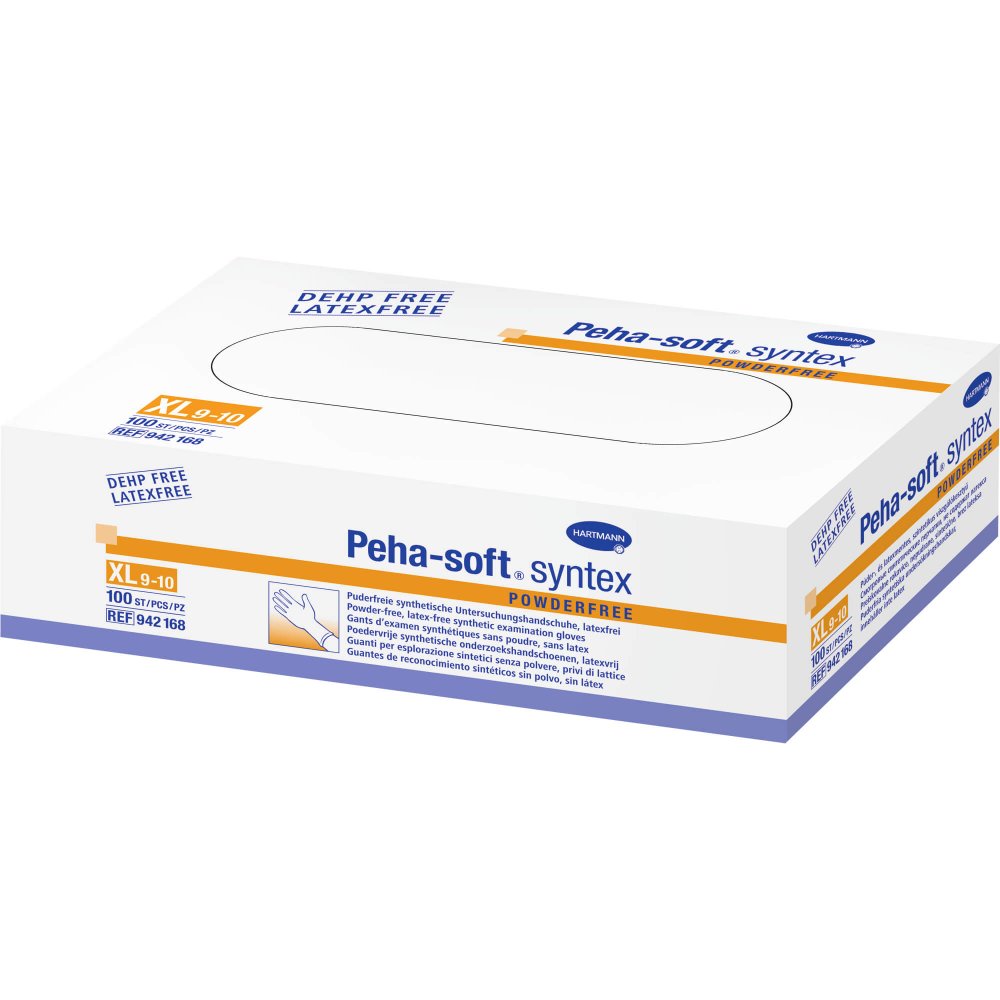 Peha-Soft Syntex Unters.Handsch.Unste.Pud.Frei Xl (100 stk)