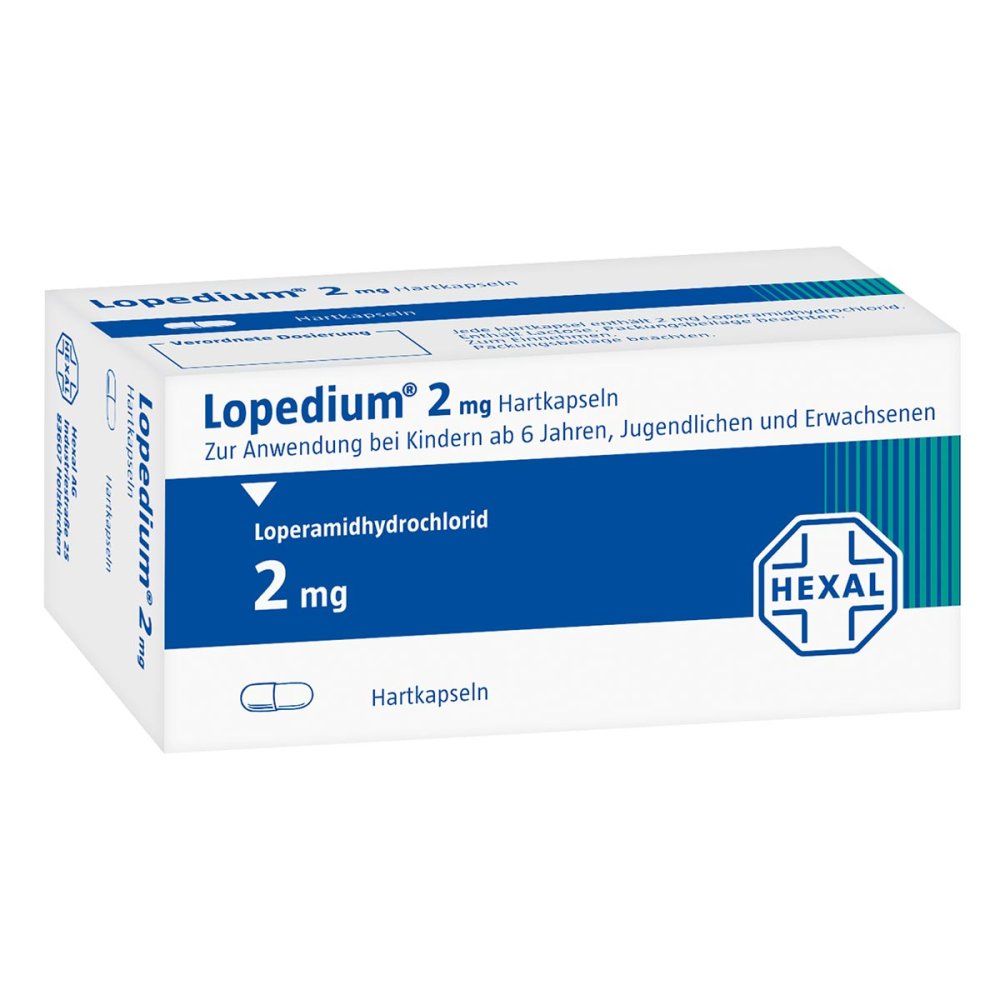 Das Produktfoto zeigt Lopedium Hartkapseln (50 stk) PZN 03910613