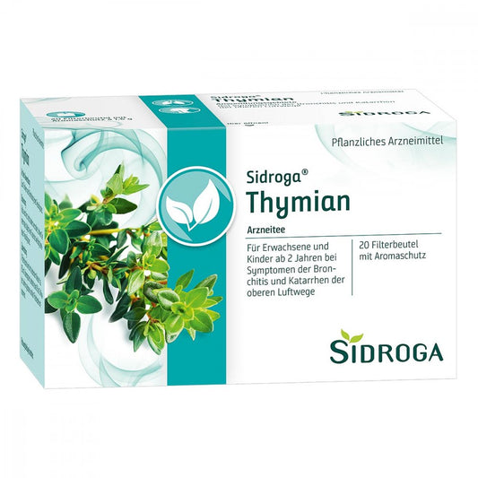 Sidroga Thymian Tee Filterbeutel (20X1.6 g)