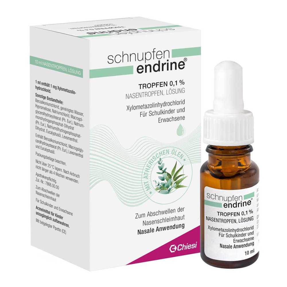 Schnupfen Endrine 0,1% Nasentropfen (10 ml)