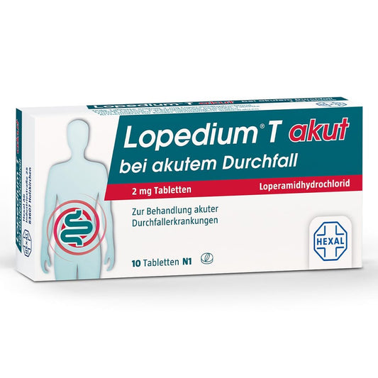 Lopedium T Akut Bei Akutem Durchfall Tabletten (10 stk)