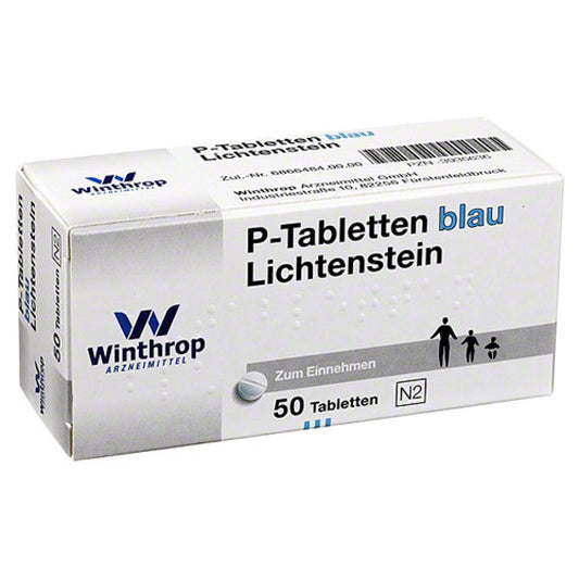 P Tabletten Blau 8 Mm Teilk. (50 stk)