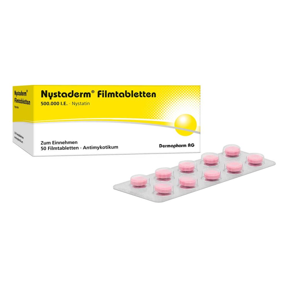 Nystaderm Filmtabletten (50 stk)