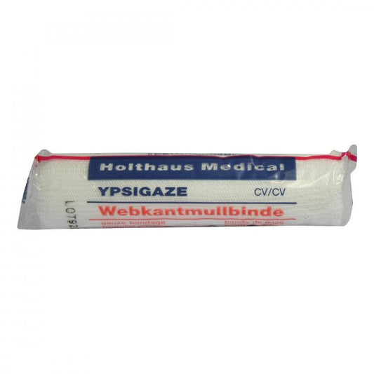 Das Produktfoto zeigt Mullbinden Din 10 Cmx4 M (1 stk) PZN 03943340