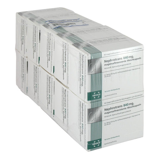 Nephrotrans 840 Mg Magensaftresistente Kapseln (500 stk)