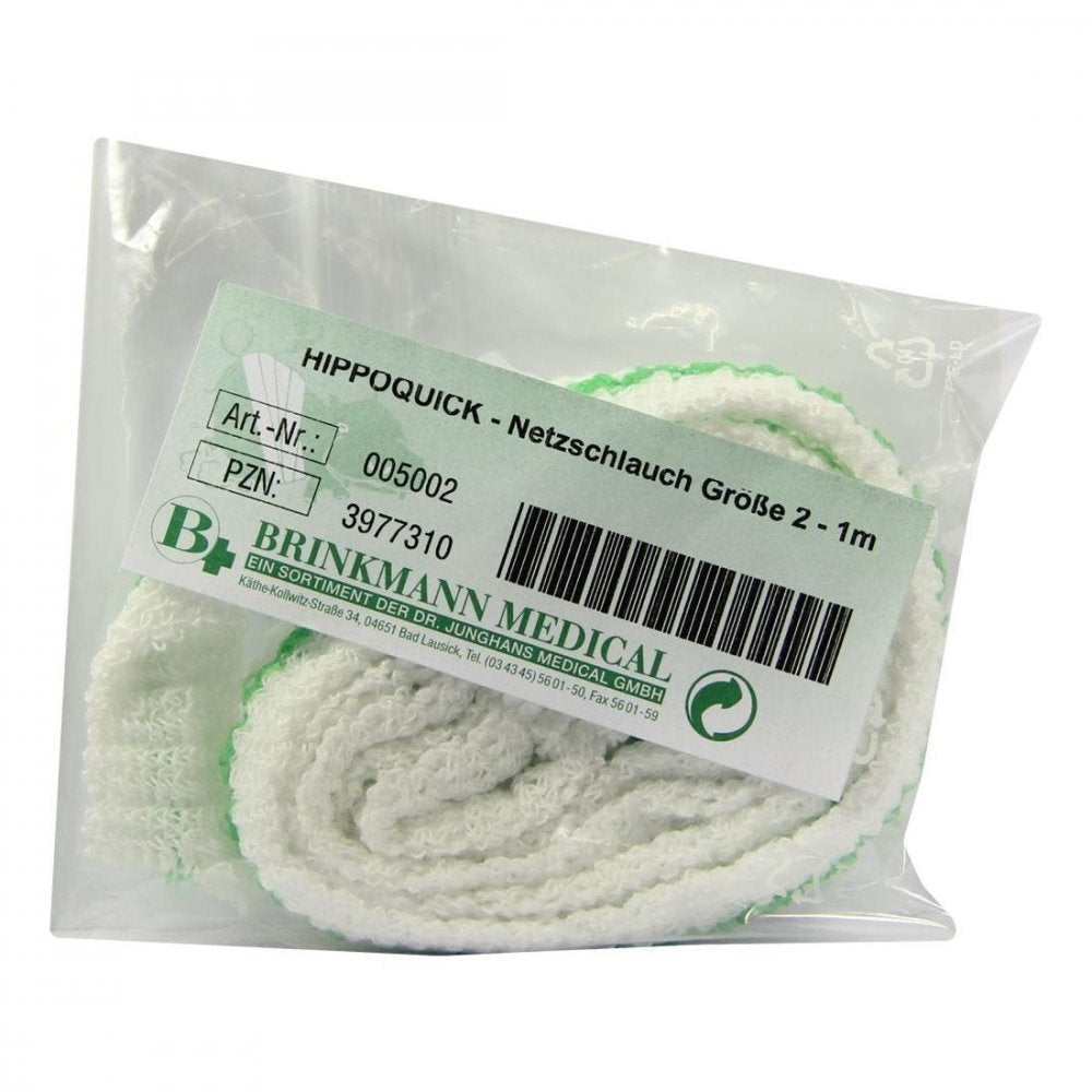 Das Produktfoto zeigt Hippoquick Gr.2 Hand-Arm-Fußverband (1X1 M) PZN 03977310