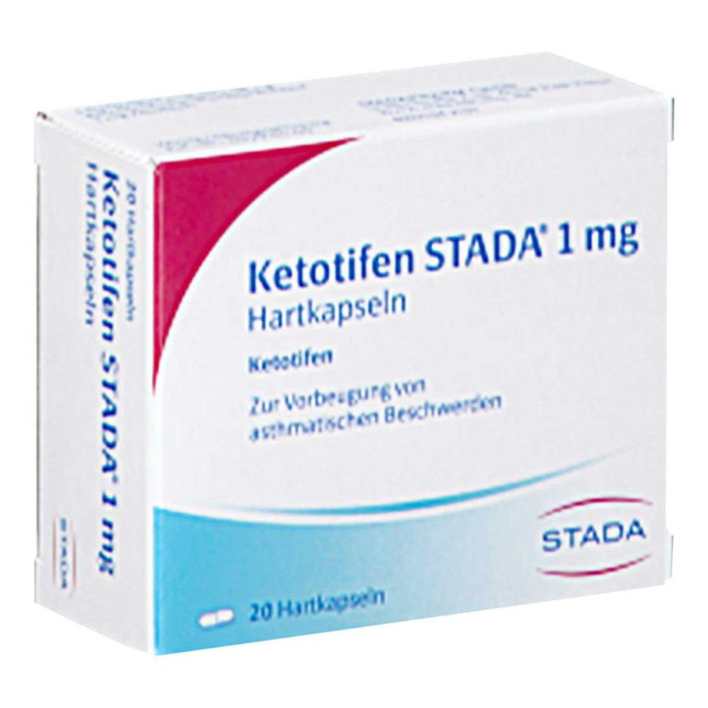 Ketotifen Stada 1 Mg Hartkapseln (20 stk)