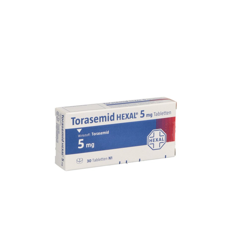Torasemid Hexal 5 Mg Tabletten (30 stk)