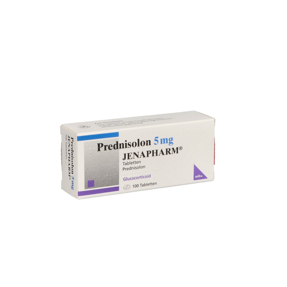 Prednisolon 5 Mg Jenapharm Tabletten (100 stk)