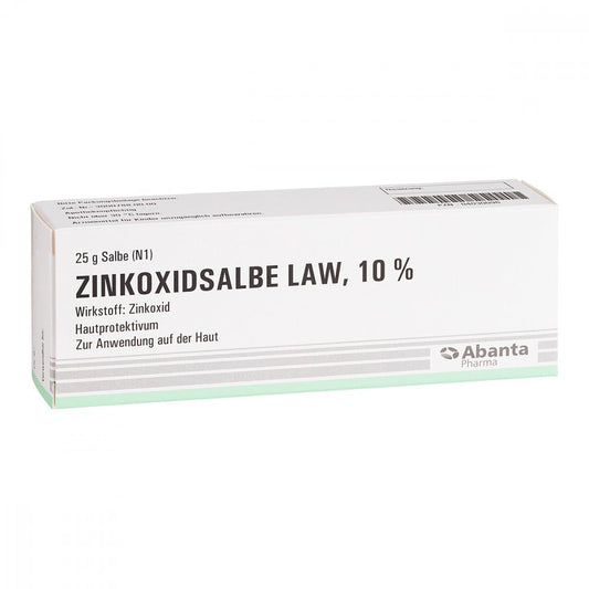 Zinkoxidsalbe Law 10% (25 g)