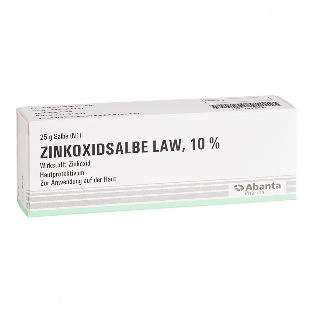 Zinkoxidsalbe Law 10% (25 g)