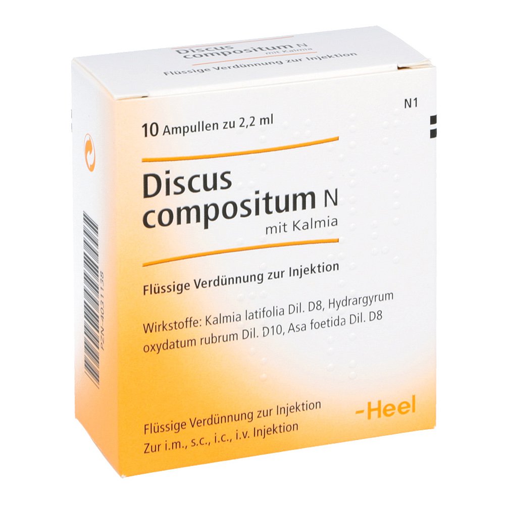 Discus Compositum N Mit Kalmia Ampullen (10 stk)
