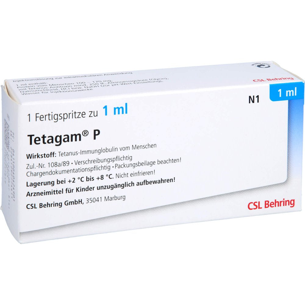 Tetagam P Inj.-Lösung.Z.Intram.Anw.Fertigspr. (1 ml)