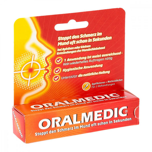Das Produktfoto zeigt Oralmedic Applikatoren (3 stk) PZN 04042857