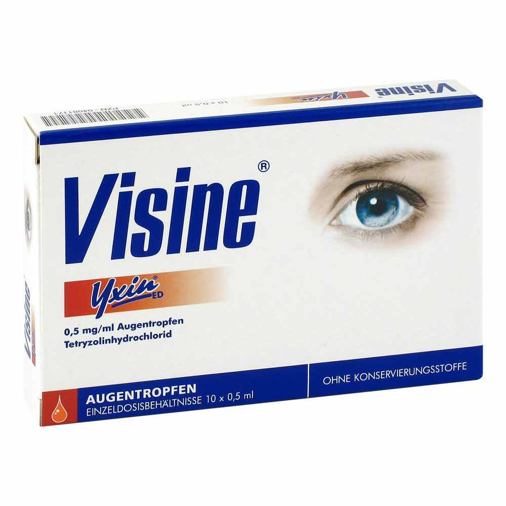 Visine Yxin Ed Einzeldosispipetten (10X0.5 ml)