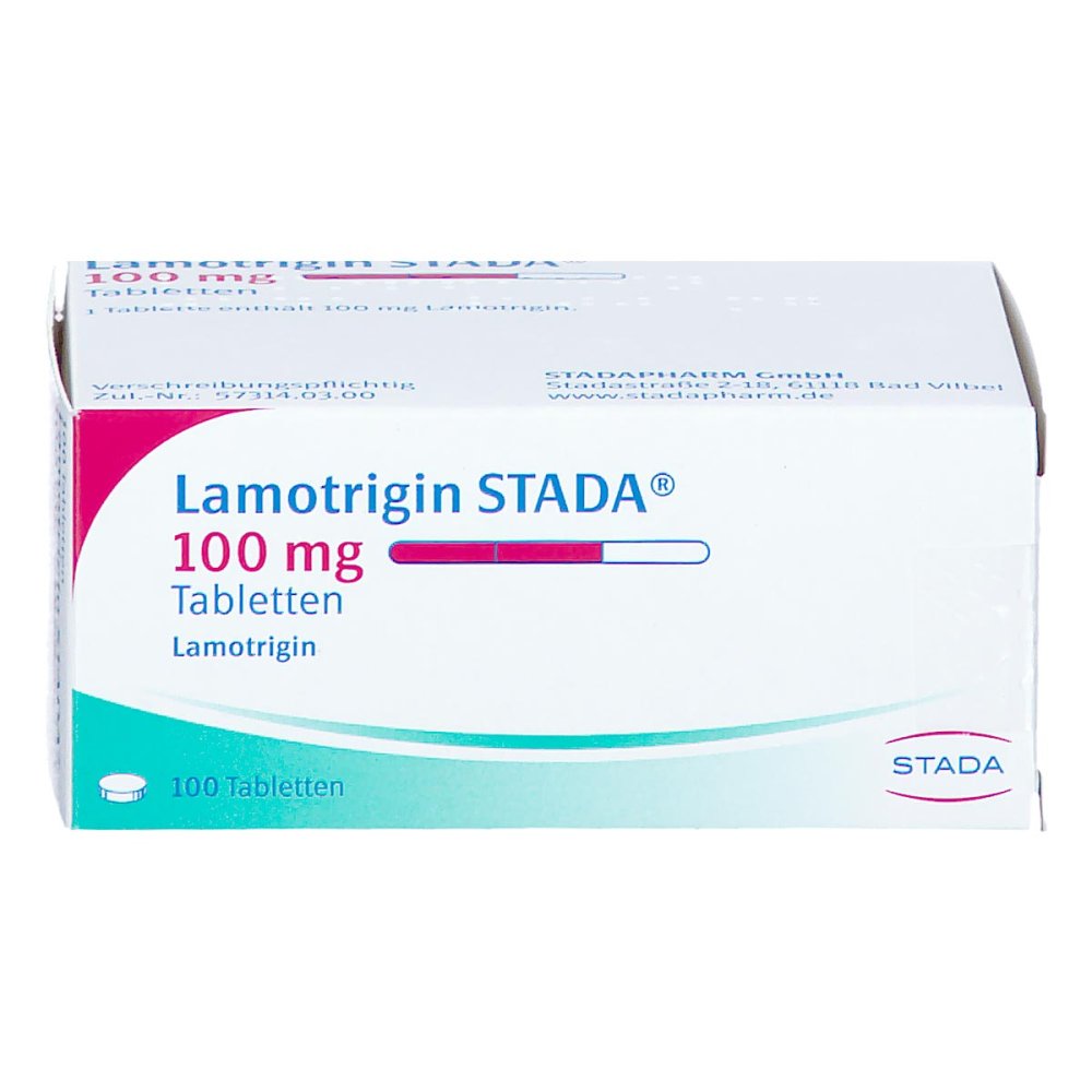 Das Produktfoto zeigt Lamotrigin Stada 100 Mg Tabletten (100 stk) PZN 04087794