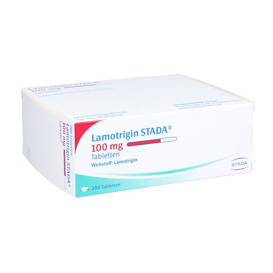 Das Produktfoto zeigt Lamotrigin Stada 100 Mg Tabletten (200 stk) PZN 04087802