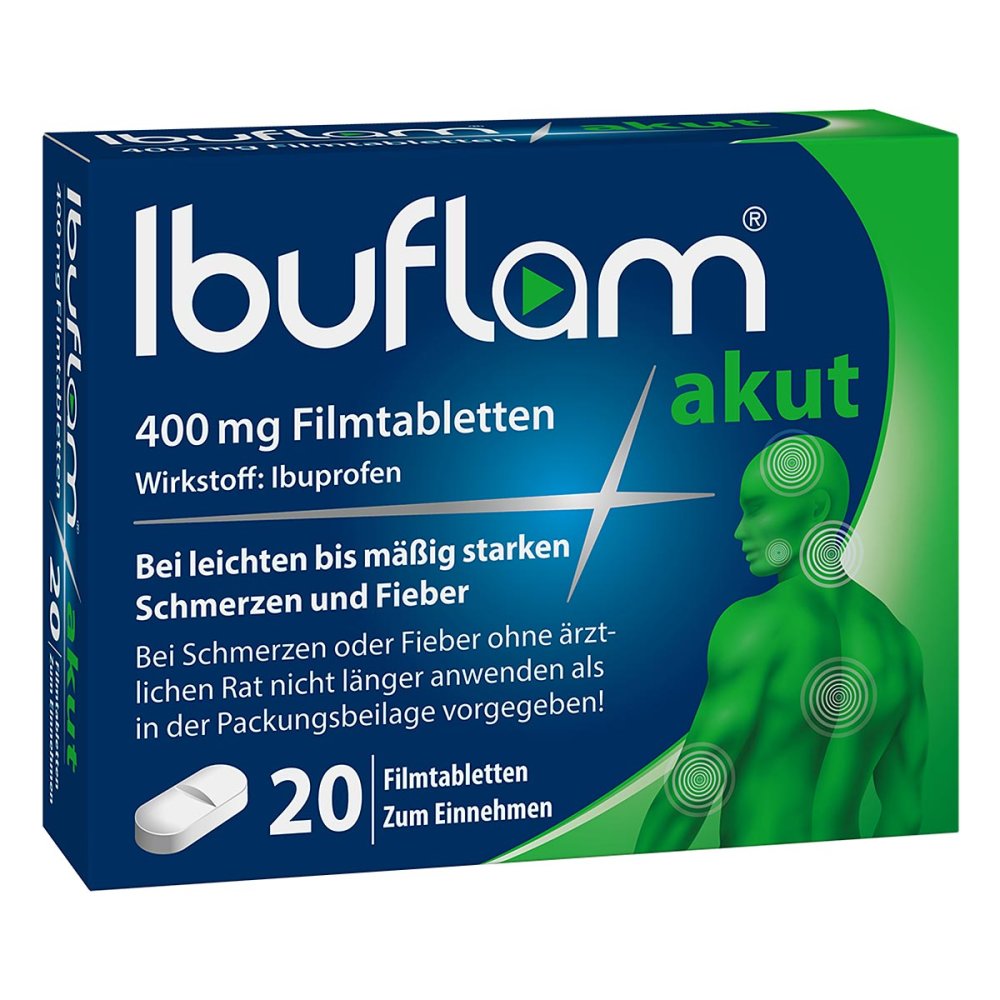 Ibuflam Akut 400 Mg Filmtabletten (20 stk)