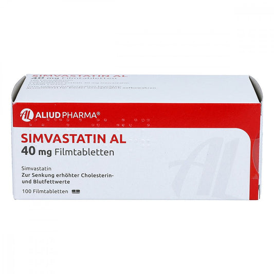 Simvastatin Al 40 Mg Filmtabletten (100 stk)