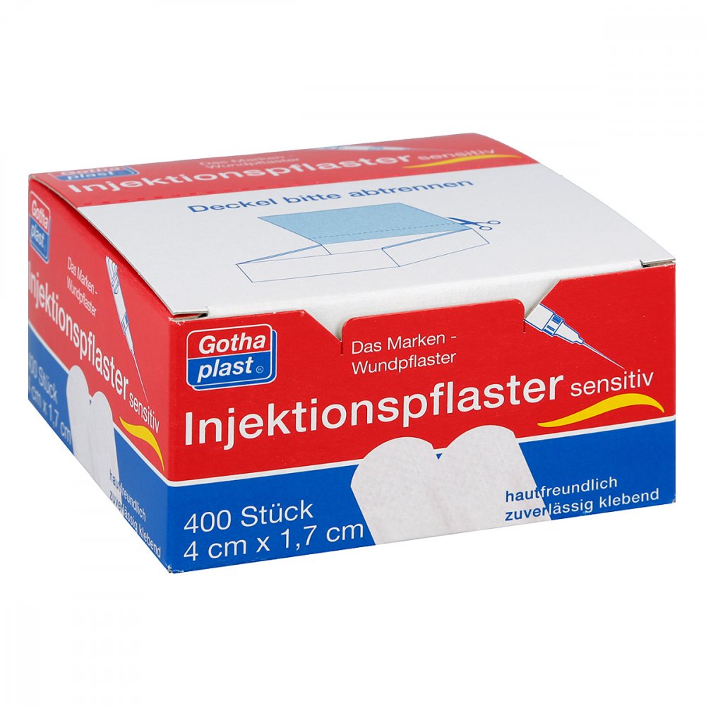 Gothaplast Injektionspfl.Sensitiv 1,7x4 Cm (400 stk)