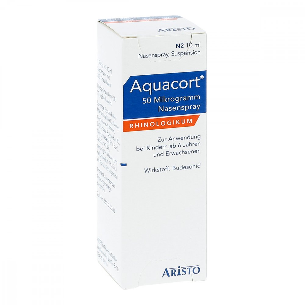 Aquacort 50 Mikrogramm Nasenspray 200 Ed (10 ml)