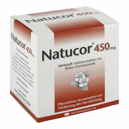 Natucor 450 Mg Filmtabletten (100 stk)