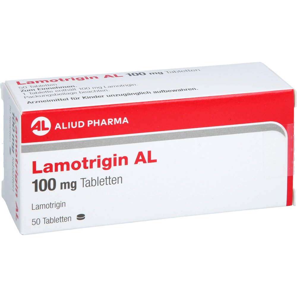 Das Produktfoto zeigt Lamotrigin Al 100 Mg Tabletten (50 stk) PZN 04192427