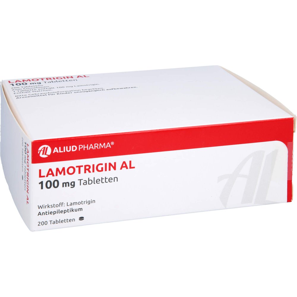 Das Produktfoto zeigt Lamotrigin Al 100 Mg Tabletten (200 stk) PZN 04192456