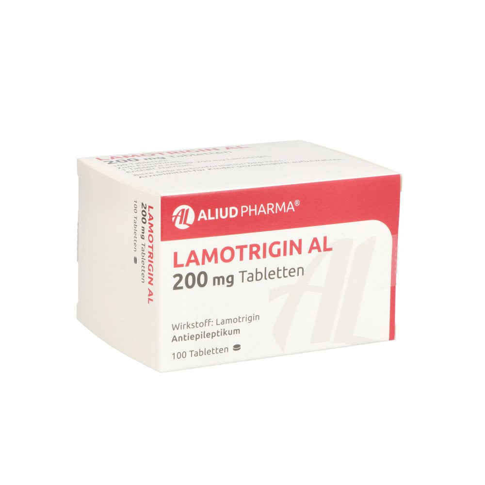 Das Produktfoto zeigt Lamotrigin Al 200 Mg Tabletten (100 stk) PZN 04192462