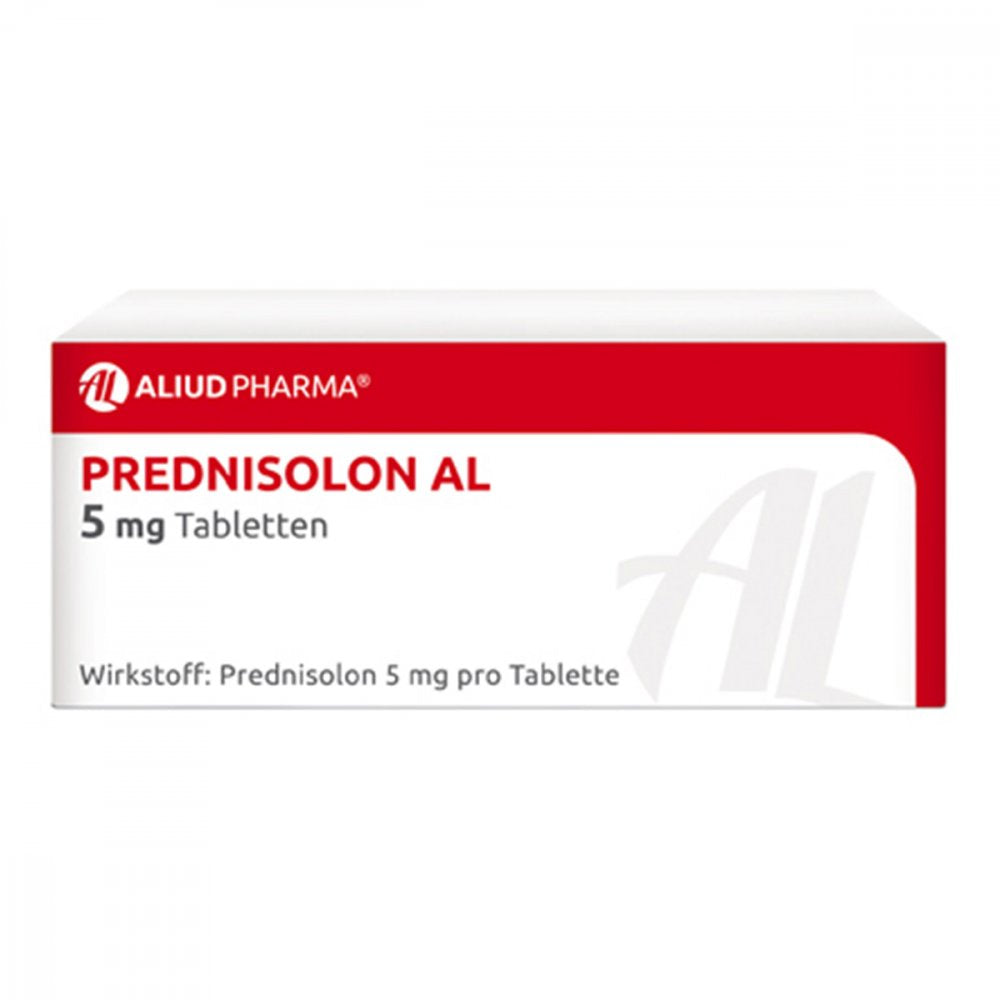 Das Produktfoto zeigt Prednisolon Al 5 Mg Tabletten (50 stk) PZN 04208341