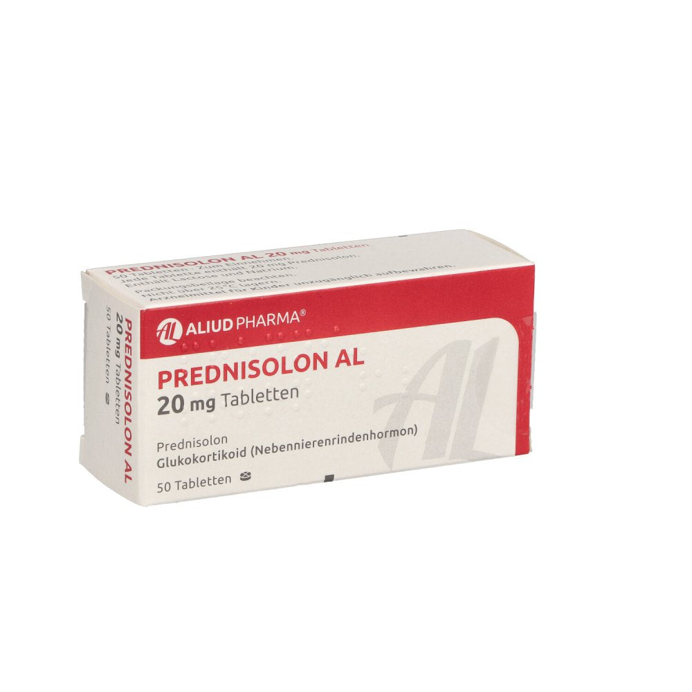 Prednisolon Al 20 Mg Tabletten (50 stk)