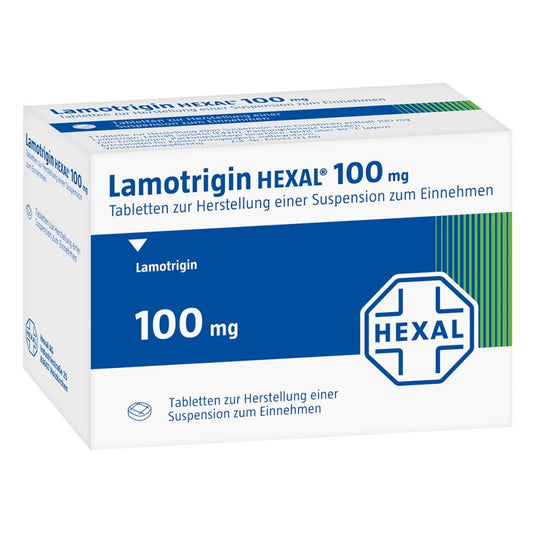 Lamotrigin Hexal 100 Mg Tab.Z.Her.E.Susp.Z.Einn. (50 stk)