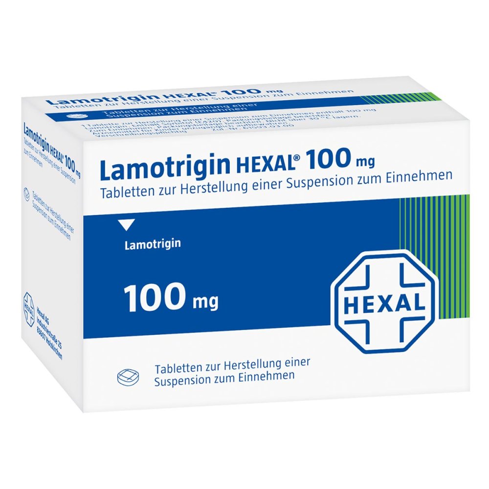 Lamotrigin Hexal 100 Mg Tab.Z.Her.E.Susp.Z.Einn. (100 stk)